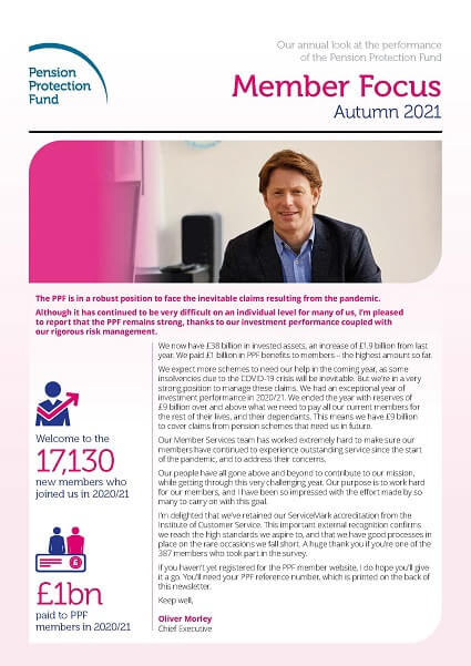 Member Focus - Pension Protection Fund (PPF)